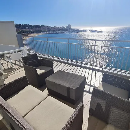Apartment 2/3 Pieces En Front De Mer Avec Climatisation, Parking Et Animaux Admis - Fr-1-780-4 *