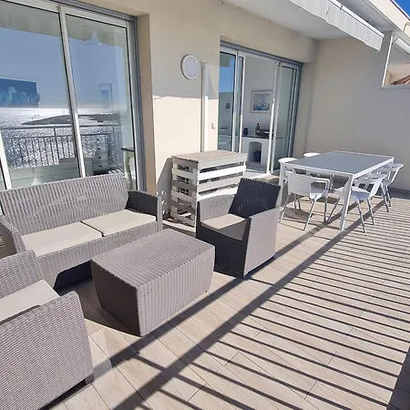 2/3 Pieces En Front De Mer Avec Climatisation, Parking Et Animaux Admis - Fr-1-780-4 *